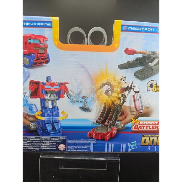 Transformers One Optimus Prime Vs Megatron Robot Battlers 2-In-1 Spinning Figure - Picture 7 of 8